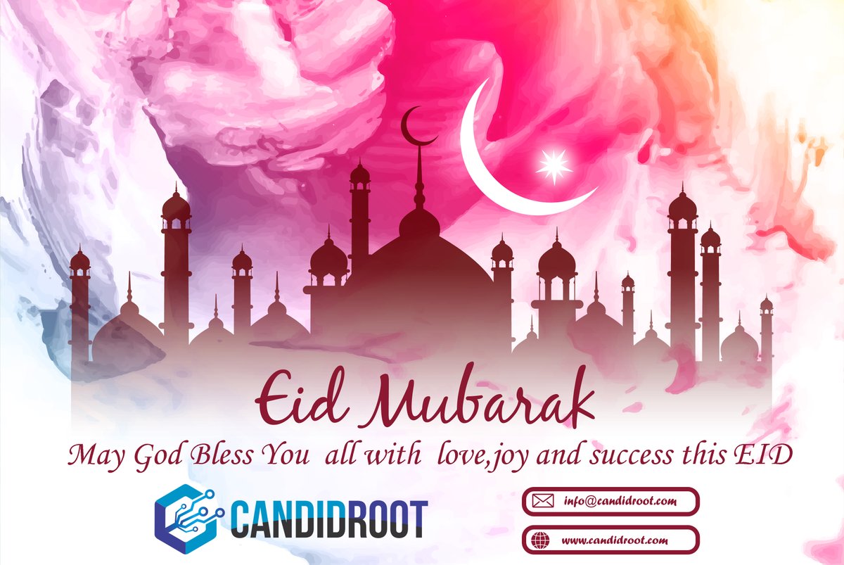 candidroot's tweet photo. Team #CandidRoot wishes you a blessed Eid Mubarak to all our #Muslim Faithfuls ! We hope you all have a great day.
#EidAdhaMubarak #EidAlAdha #EidulAdha2020 #Eid2020 #BlessEid #Love #Peace #Happiness #StayHomeStaySafe #Odoo #magento #wordpress #php #androidapp #iosapp #Services https://t.co/QySjaDI9E2