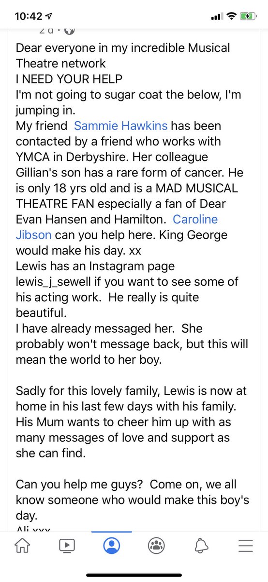 JohnBarrUK's tweet photo. PLEASE RETWEET - Can any of my Musical Theatre &amp; Actor Friends HELP OUT PLEASE ❤️🙏🏻 Thank You x Jonny x https://t.co/cqNEFqK63s
