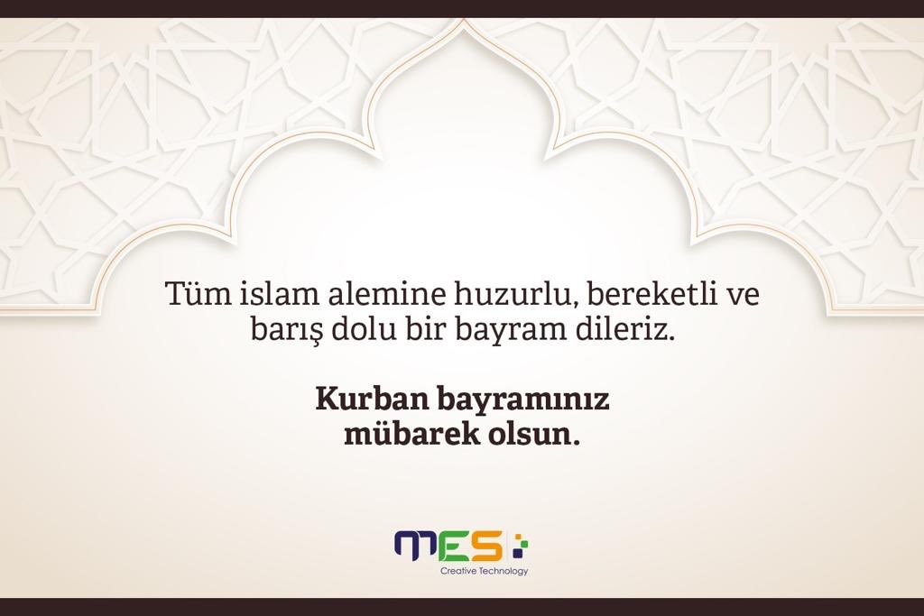 Kurban Bayramınız mübarek olsun.