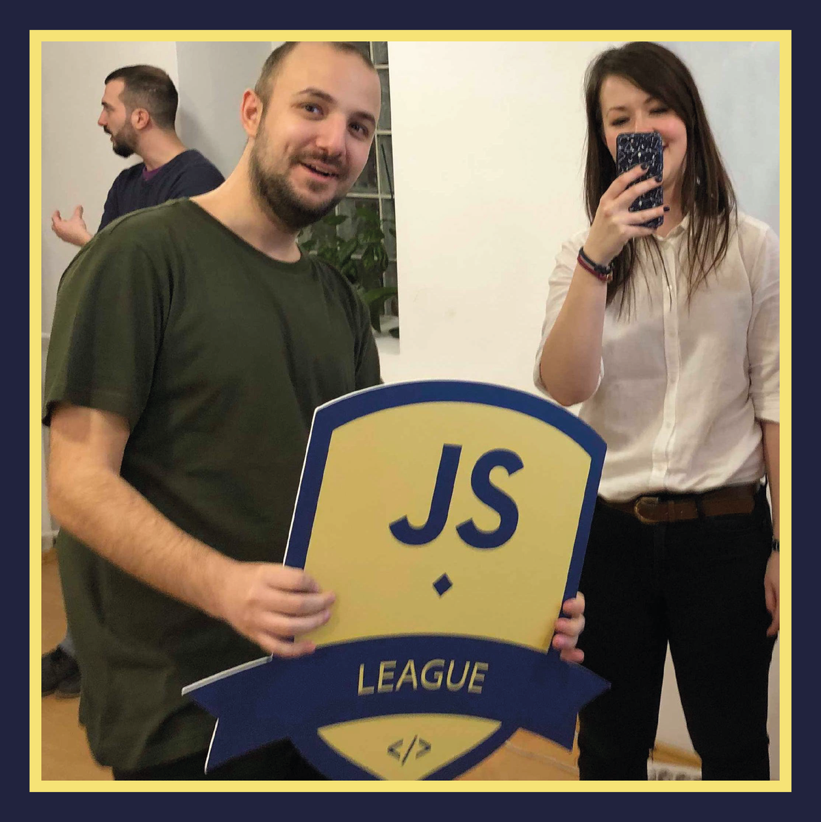 JSLeague_ro's tweet image. Hey sir, do you have 5 minutes to talk about our Lord and savior, JavaScript?
Throwback workshop at our dear friends DOvelopers
👉jsleague.ro
👉 dovelopers.com
#backstage #jsleague #javascriptislife #jsworlddomination #jsromania