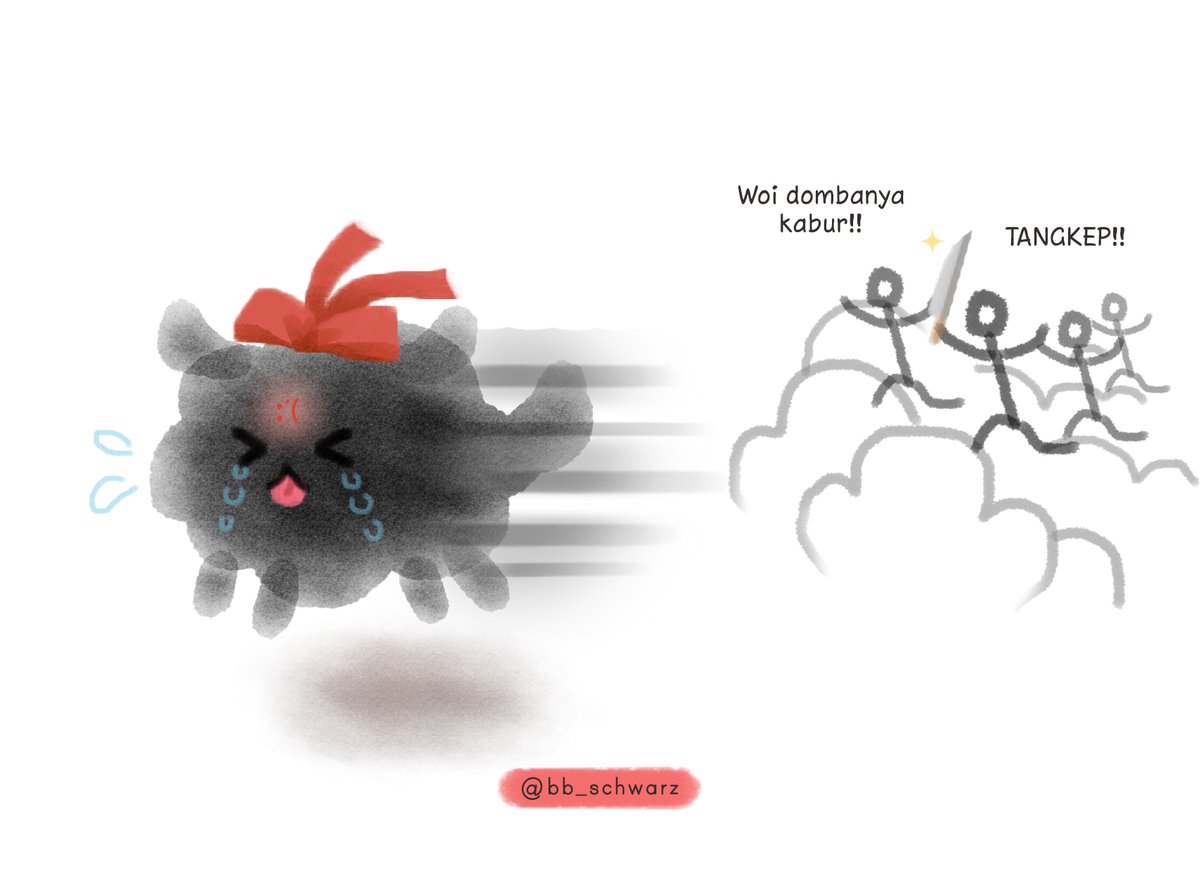 bb_schwarz's tweet photo. 🐑💨
Mohon diamankan Bingpup-nya, takut dikira domba kurban
#人渣反派自救系统 #ScumVillainsSelfSavingSystem #EidMeme https://t.co/wtuOSYiZIY