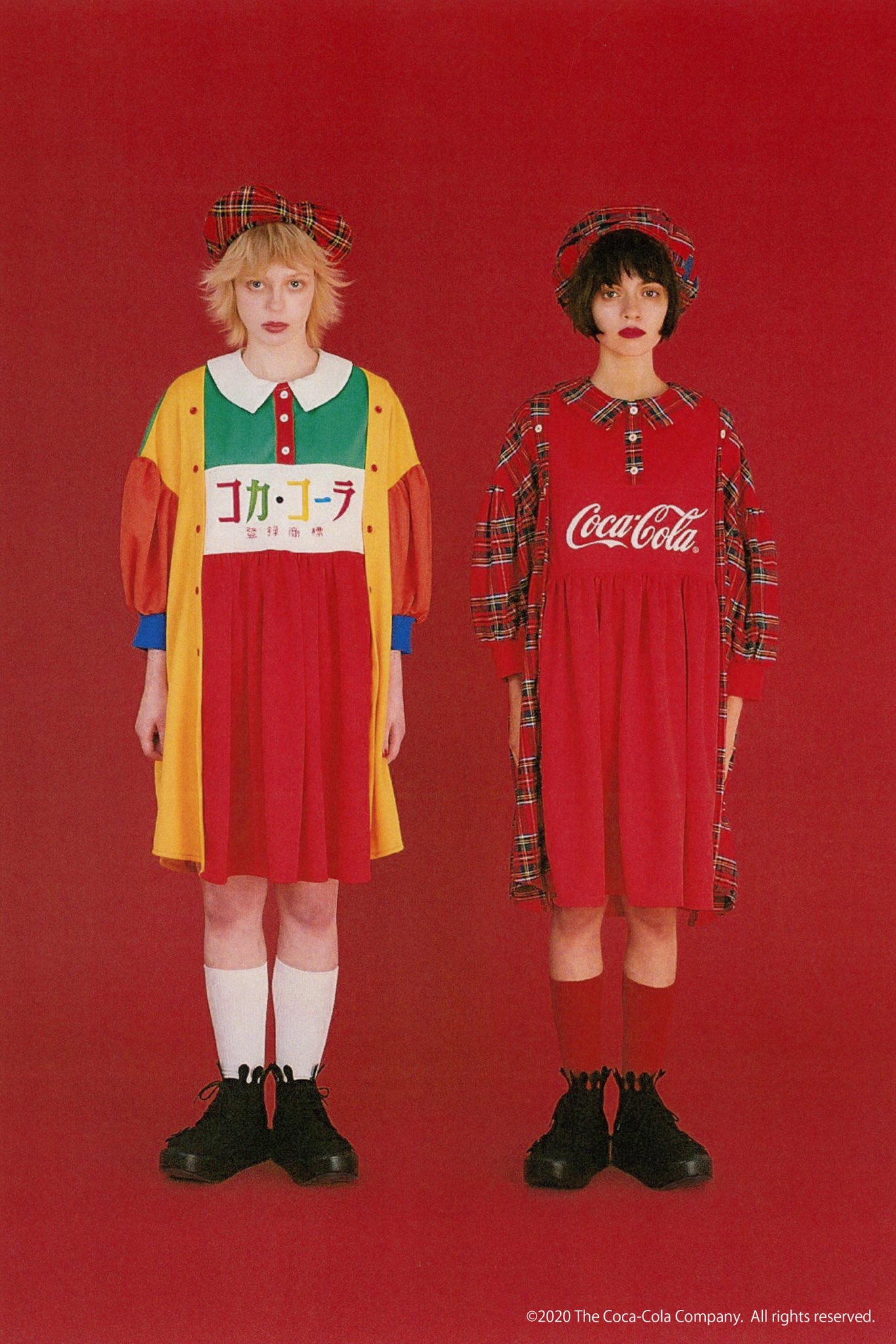 都営線全線お渡し可能】heiheiコカコーラ期間限定コラボワンピース