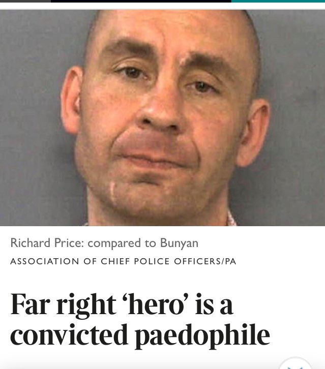 Please remember this next time you see fascists call the left, Muslims etc ‘paedos’. -They’re just looking in the mirror.(Thanks to  @MHtwafa for some of this info)