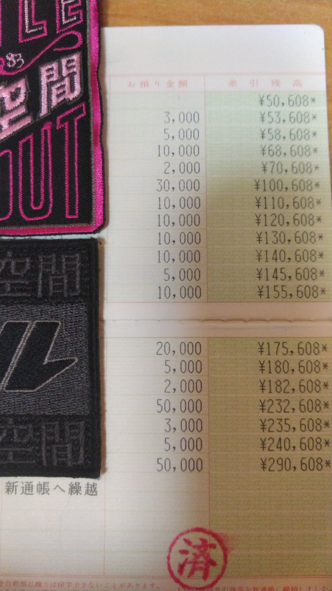 oyaji8383's tweet photo. こんばんはハッスル親父です
本日通帳記入完了
なんと半日で405608円の寄付が集まりました
本当に嬉しく感謝の気持ちいっぱいです
お客様は勿論なのですが同業フィールド様ショップサバゲーに関するショップからの多数の寄付有り難う御座います
あの規模の被害状況です皆様引き続き支援お願い致します https://t.co/rECqSk4Y7d