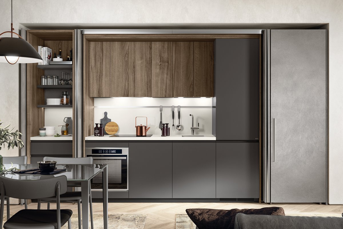 scavolini's tweet photo. Una cucina che compare al momento giusto e scompare quando non necessaria...geniale, non trovi?!
A kitchen that appears at just the right moment and disappears when no longer necessary...brilliant, isn't it?!
#BoxLife #RainlightStudio @YorgoLykouria https://t.co/DPawBDlxWK
