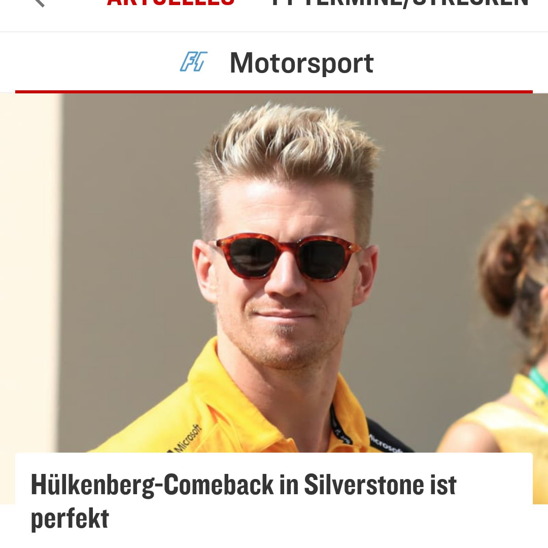 Wurzelspitze's tweet photo. Freut mich für Schürrle, dass er gleich eine neue Herausforderung gefunden hat.
#Formel1 #schuerrle #comeback https://t.co/3QvZKRiv9P