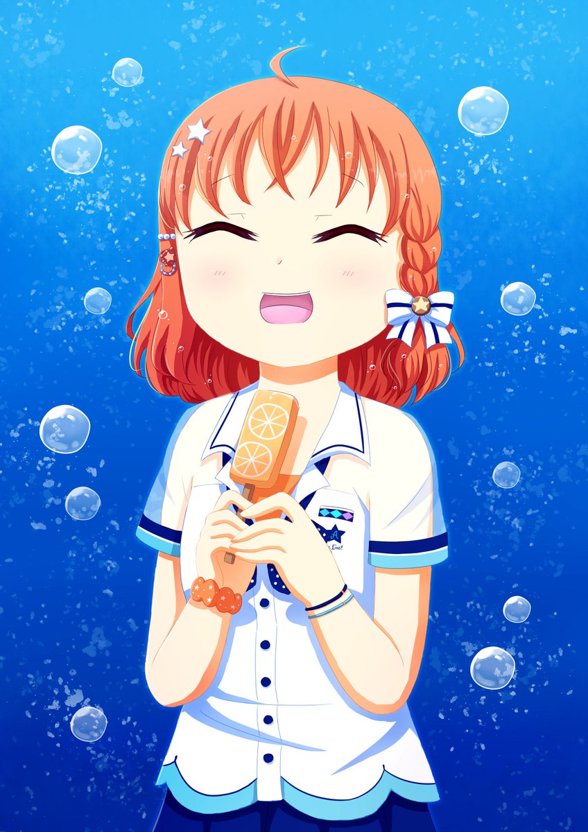 RiriaSnow's tweet photo. Happy birthday, Chika! ^^
千歌, 誕生日 おめでとう! ^^
//drawn with paint tool sai, tablet
#高海千歌誕生祭2020 #高海千歌生誕祭2020 #chikatakami #takamichika #llsif #lovelive #lovelivesunshine #aqours  #ラブライブ https://t.co/vKhNIxRhV1