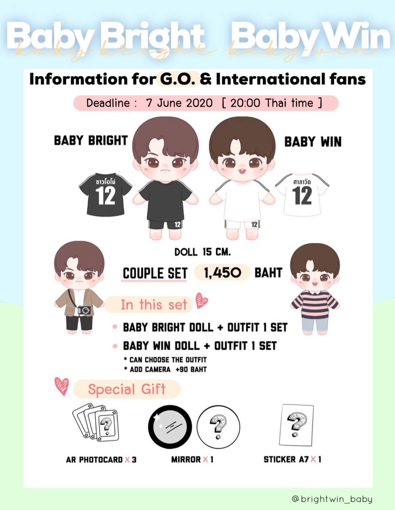 rawinclaw's tweet photo. Benaran semirip ini doll brightwin nya 😭😭 jadi nyesel pas itu gak jadi beli 😭😭😭😭

#ยังคั่นกู #STILL2GETHER https://t.co/XHMQKe9kse