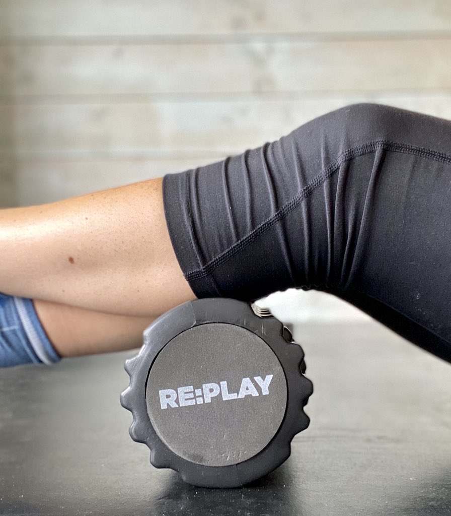 carlamccabe's tweet photo. Rolling into the weekend with @ReplayClinic! So indebted to Simon Harland for overseeing my thorough rehab program! 3 weeks of calf strengthening & back stretching here I come! #HamstringAvulsion #Rehab #LoveMyNewRoller https://t.co/AiQdabW3qc