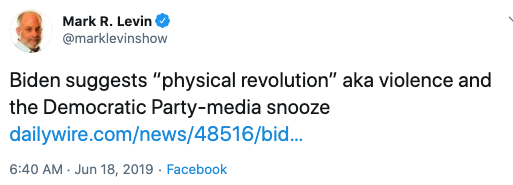 It was interesting to watch as right-wing outlets picked it up , even though it was false, and just ran with it, screaming about "bias" because other outlets weren't yet running stories blaring the lie.