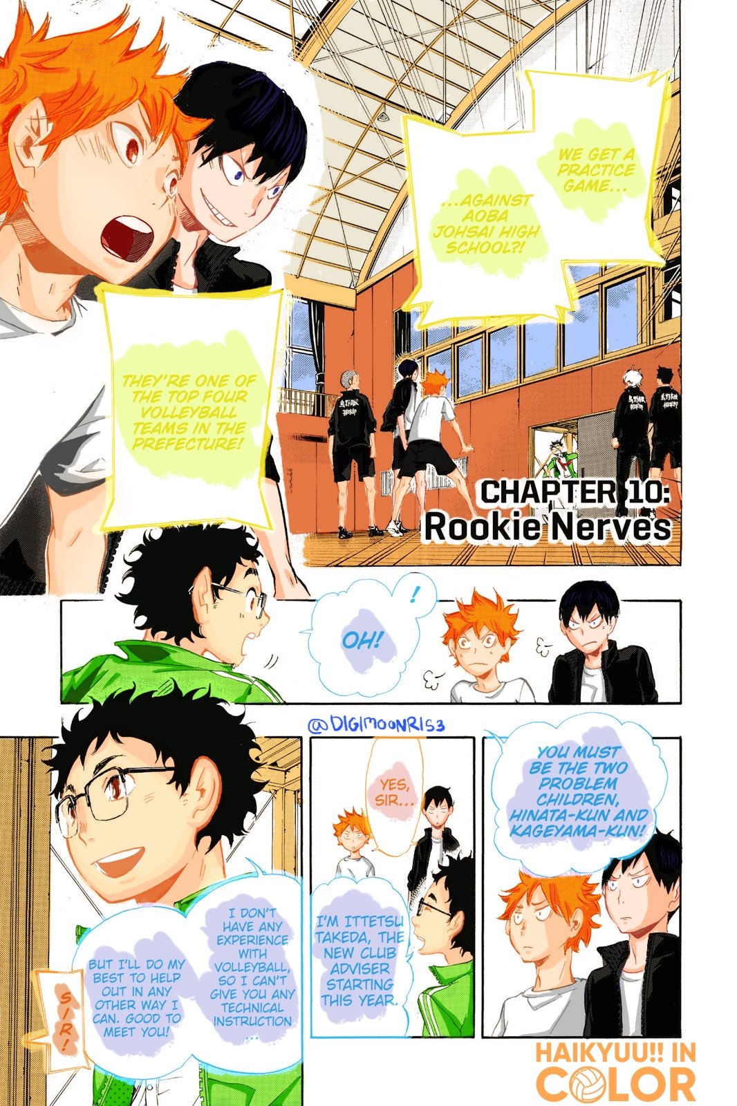 Haikyuu!! in Color ๐ on Twitter: