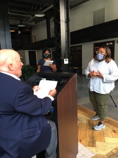 We continue to practice social distancing even while filming our next project. Stay safe and healthy everyone!!! 😷😷😷#NortonNorris #NN #photoshoot #safevideoshoot #highered #collegemarketing #safety #staysafe