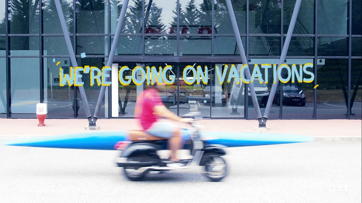 Don't worry, we return on AUG 17 😉