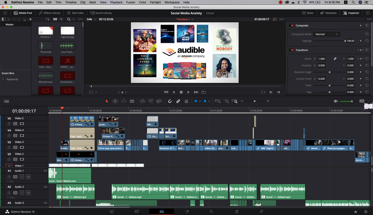 NorthernDiaries's tweet photo. Editing a brand new episode, and if you look closely, you will notice that AUDIBLE sponsored this episode. That's right, you'll hear me say "This episode is sponsored by Audible" ... I am officially annoying!
#northerndiaries #youtube #webseries https://t.co/NAu80sSfLu