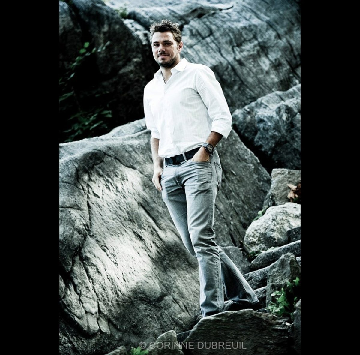 chda7777's tweet photo. One of my favourite pictures! 👌🧸♟ #GreatPic #LoveIt #StanTheModelMan #StanTheMan #Wawrinka (pic by @corinnedubreuil on IG) https://t.co/bFUtHBgrvm