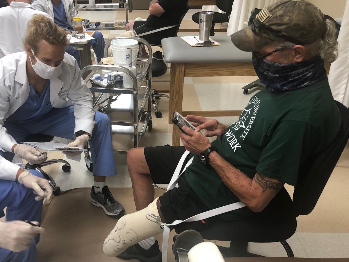 IIOPtampa's tweet photo. Special thank you to our patient models!โญ๏ธWe are grateful for your time & allowing our students to apply & strengthen their skills in the O&P profession๐ฆฟ๐
.
.
.
.
.
.
#Orthotics #Prosthetics #IIOP #Veterans #Amputees #AdaptiveSports #TampaOrthotics #OPMastersProgram https://t.co/dgtzi1GeQI