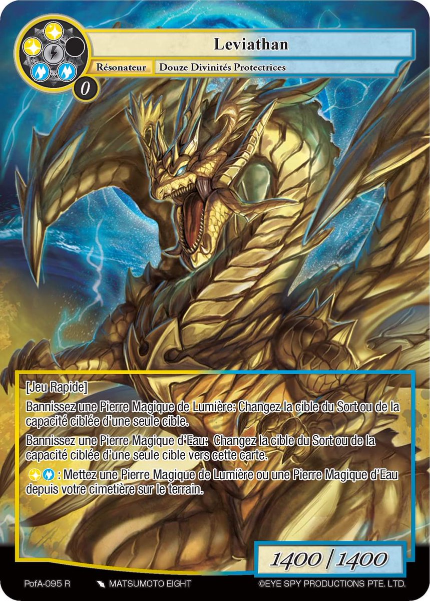 JetsetSensei's tweet photo. On avance vers un Lenneth 4 couleurs avec le retour de resonateur bien connu !
#fow #fowtcg #tcg #spoiler #AliceOrigin https://t.co/cgo7wg3zRH