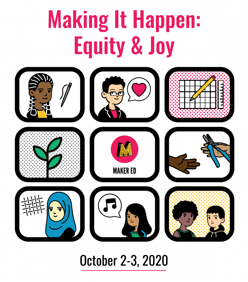 heathermlister's tweet photo. Today is the LAST DAY to submit a proposal for the 6th Annual @Makered Virtual Convening https://t.co/45wWecCdIF #makered #dtk12chat #elemaker #makerspace #stem #steam #pblchat https://t.co/jK1prehmhw