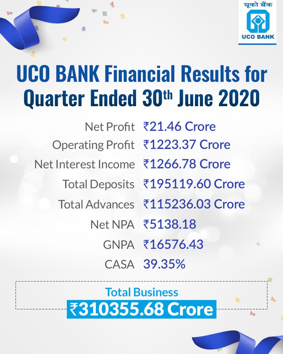 UCO Bank tweet media