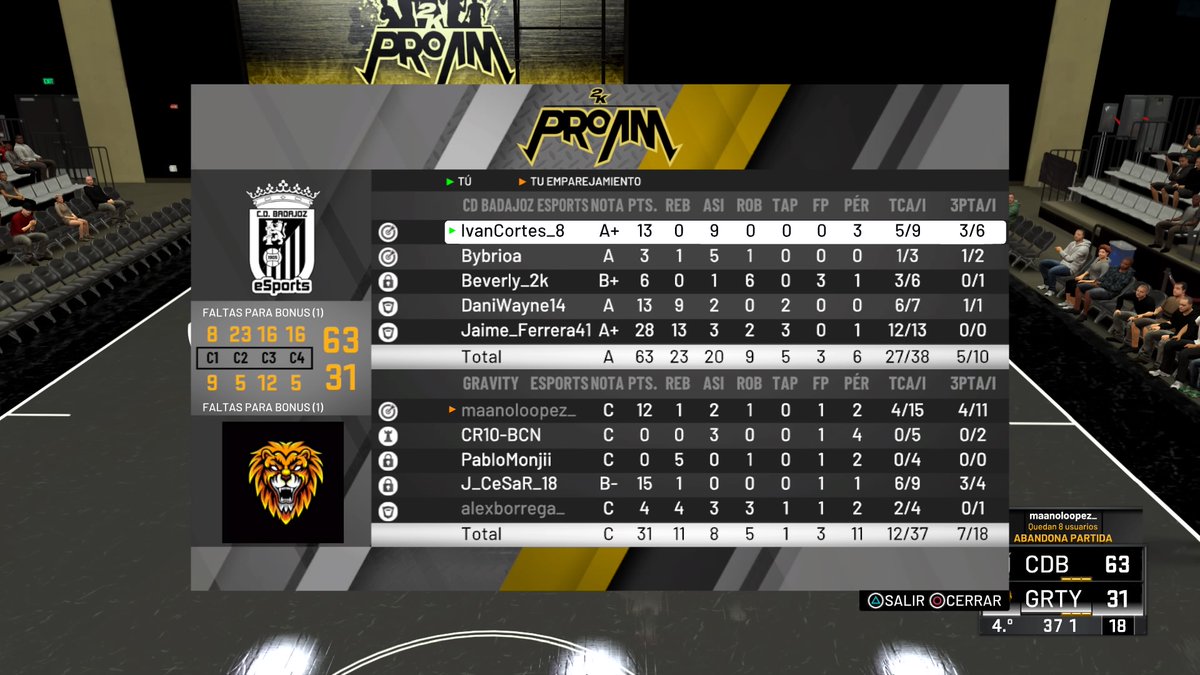 Gran victoria por parte del equipo @CDBeSports frente a <a href="/GravityEsport10/">x</a> en amistoso. Gg chicos!!