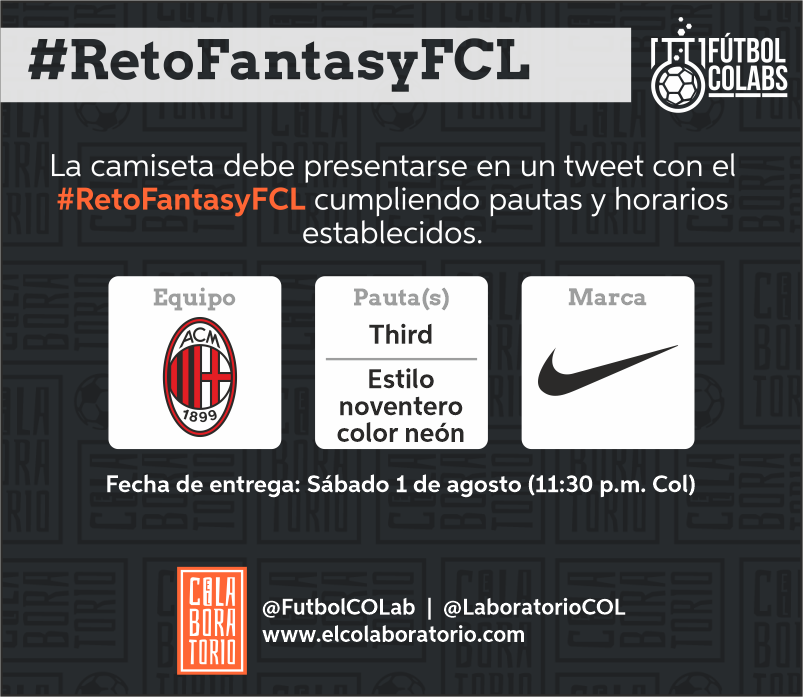 Patnenka's tweet photo. MILAN X THIRD X NIKE
#RetoFantasyFCL
@FutbolCoLab
@LaboratorioCol https://t.co/CZp6okSQft
