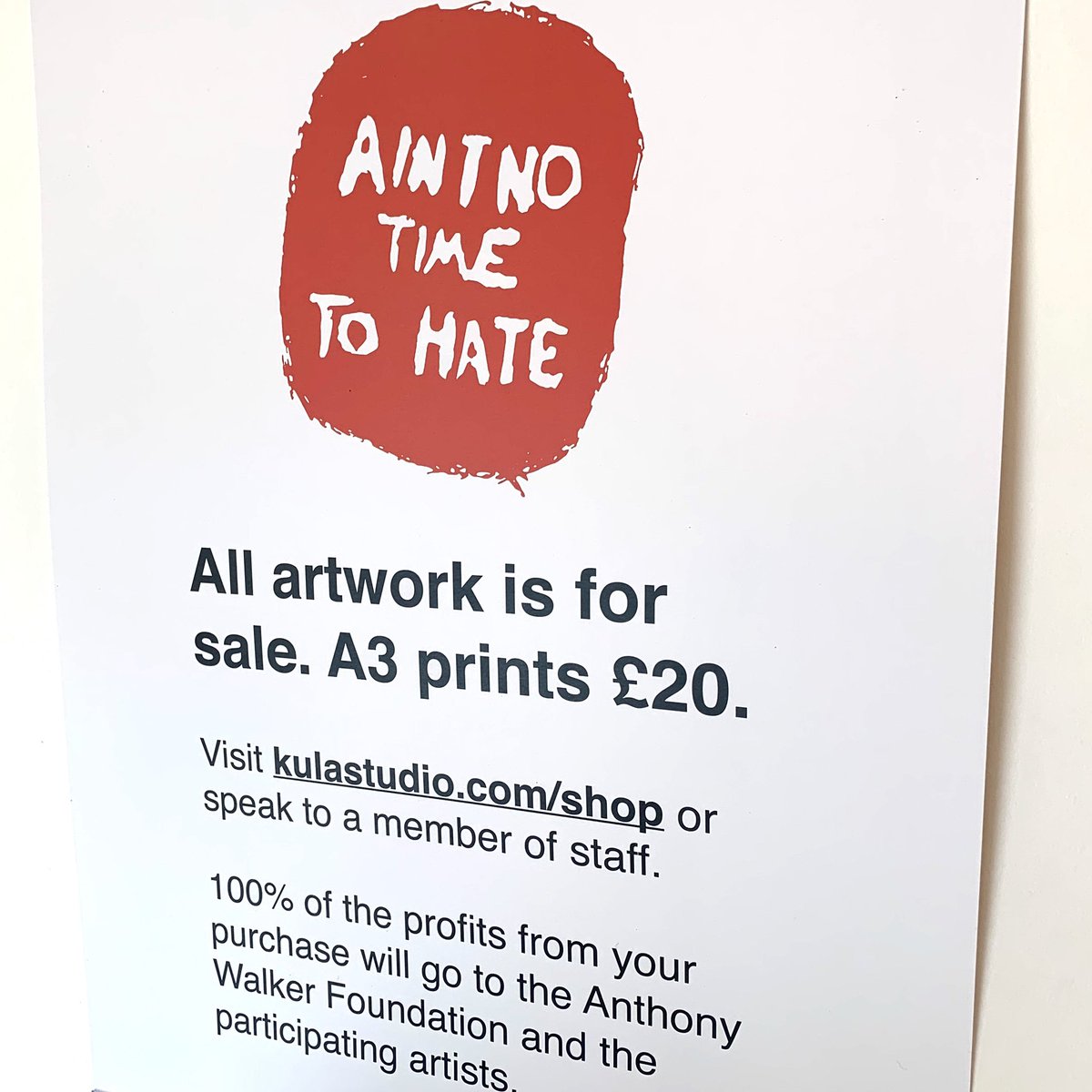 boldstcoffee's tweet image. All prints will be available to buy in A3 size, with all proceeds split equally between the Anthony walker foundation and the participating artists.