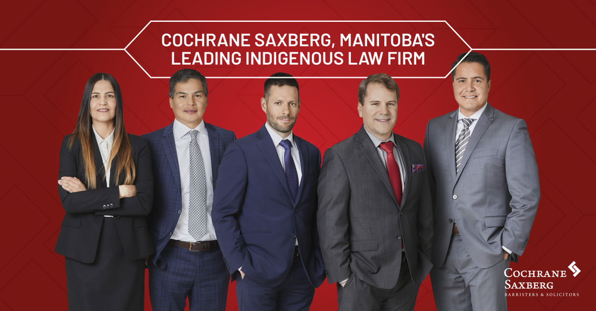 Our excellent team and the range of expertise they bring is what makes #CochraneSaxerg unique. Managing Partner Harold (Sonny) Cochrane was recently appointed as Queen's Council in Manitoba. Learn more: bit.ly/39quTXH