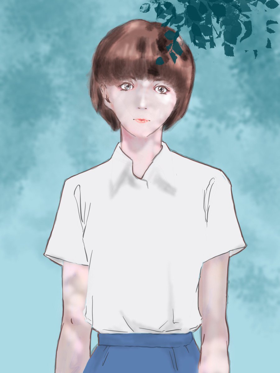 イラスト こもれび 葉の隙間を通る光に名前をつけようと思った人はすごいなぁと思 Tf Nasuのイラスト