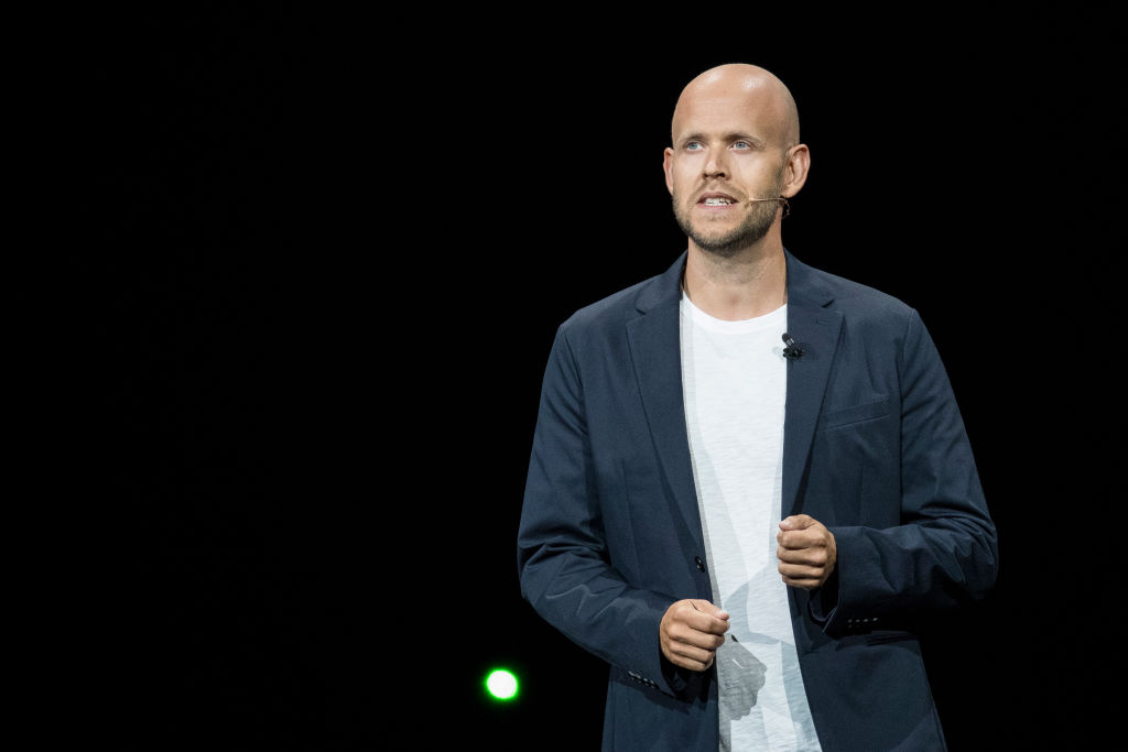 stereogum's tweet photo. Spotify CEO to musicians: "You can’t record music once every three to four years and think that’s going to be enough" https://t.co/0HafwvtTPp https://t.co/3xfJvXwgTb