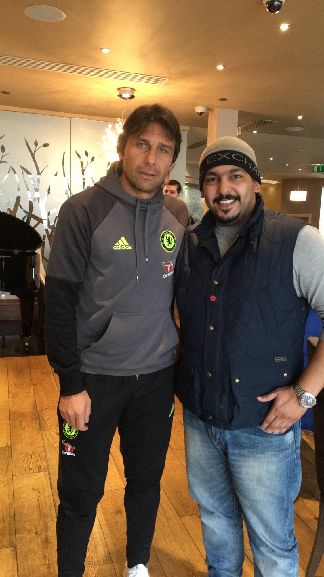 Happy birthday To our former boss ANTONIO CONTE enjoy your day boss    