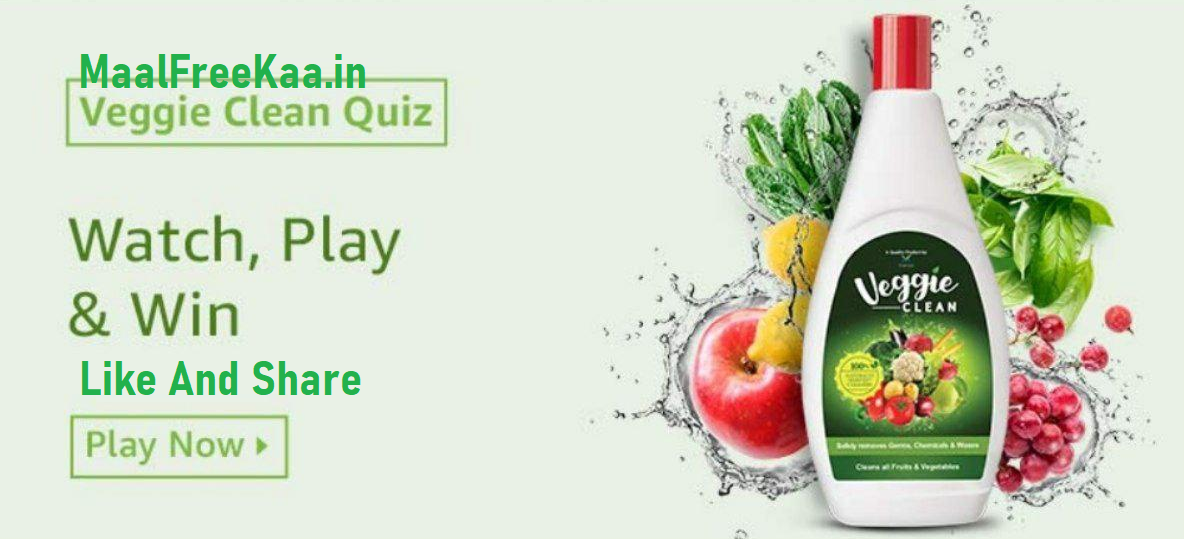 MaalFreeKaa's tweet photo. #AmazonVeggieCleanQuiz Answer Win Rs 10000 #Contest #ContestAlert  #PrimeDay #AmazonPrimeDay #PrimeDayLOOT #PrimeDayDeal #PrimeDay2020 

#Play Here #MaalFreeKaa 
https://t.co/4Pc81WoHv7 https://t.co/FBnVh2KIYh