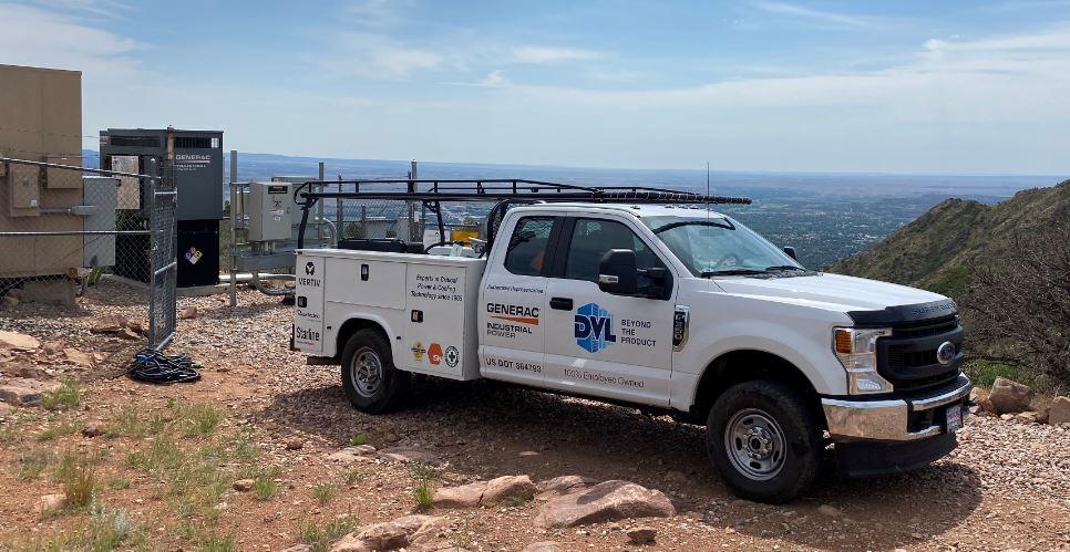 DVLGroupInc's tweet photo. #FieldFriday We’d like to introduce a portion of our newly branded fleet supporting #GeneracIndustrialPower. The beautiful pic is thanks to one of our Senior Technicians, Paul W., who was at a cell tower in City of #CañonCityCO.
#BeyondTheProduct #CriticalInfrastructure https://t.co/tR9ylfBig3