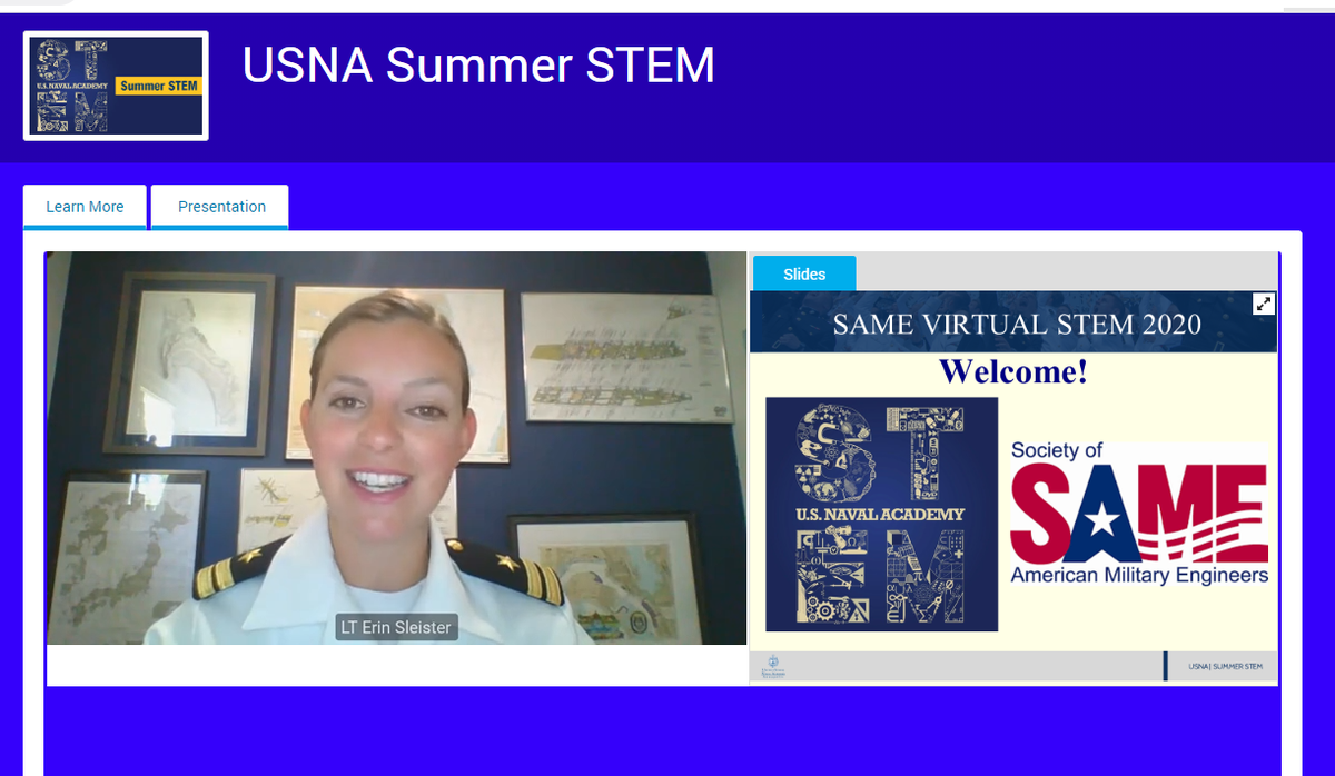 SAME_STEM's tweet photo. The SAME Virtual STEM Camp would not have been possible without the tremendous assistance of the @USNASTEMCenter. Thank you to all the faculty and staff that helped make our camp a reality. We know the campers are having an amazing experience. https://t.co/sDlMOAhnf2