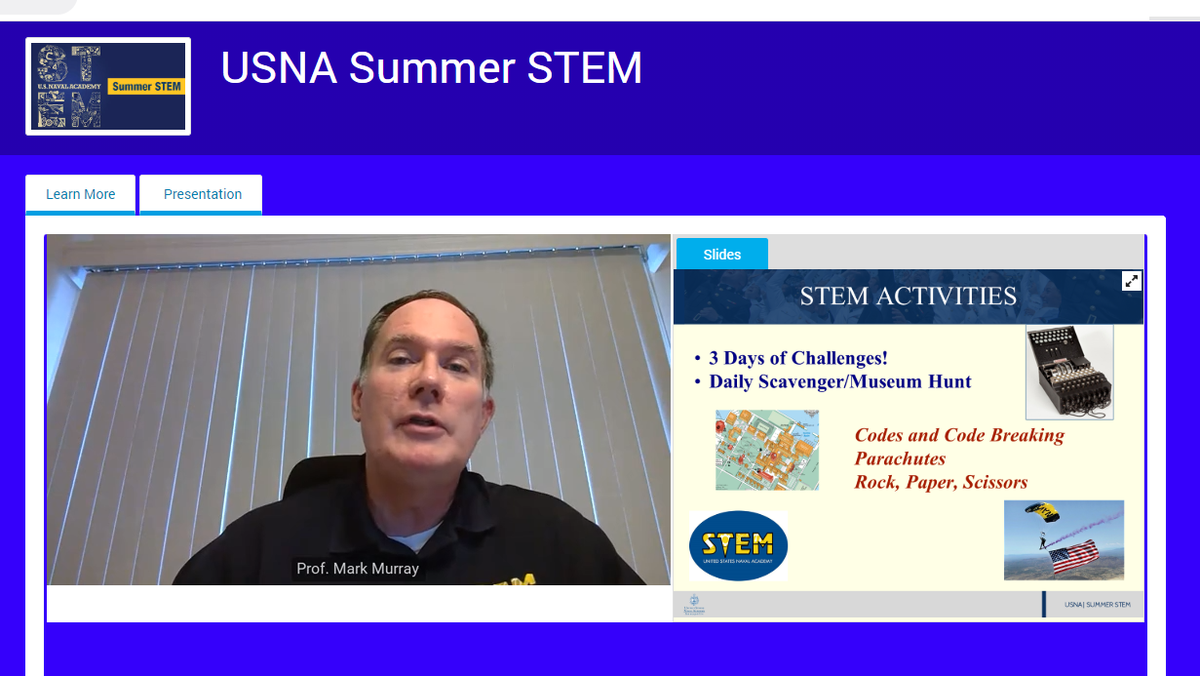 SAME_STEM's tweet photo. The SAME Virtual STEM Camp would not have been possible without the tremendous assistance of the @USNASTEMCenter. Thank you to all the faculty and staff that helped make our camp a reality. We know the campers are having an amazing experience. https://t.co/sDlMOAhnf2
