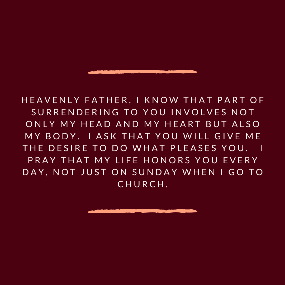 UCatOKSTATE's tweet photo. - Day 24 -
Continue this prayer and spend this time in active worship to God.  What does it mean to present your body as a living sacrifice?  Praise Him for His mercy! https://t.co/lpJ2BgLSjN