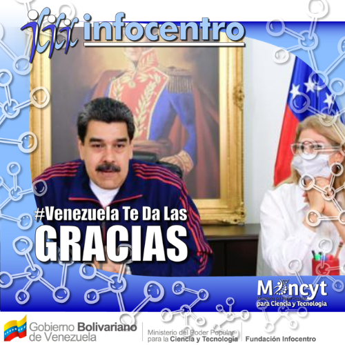 SRMV_GM's tweet photo. #VenezuelaTeDaLasGracias  Por estar al frente trabajando con el apoyo de grandes hombres y mujeres valientes que se arriesgan día a día para combatir está pandemia. 
@Gabrielasjr
 
@LaRosaInfoVE
 
@Mincyt_VE
 
@InfocentroVEN
 
@NicolasMaduro https://t.co/cYhnw1L3B6