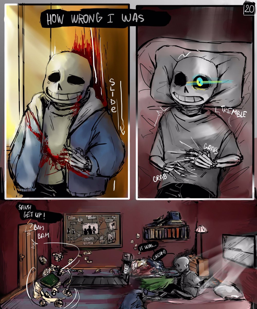 Dust sans dunked on comic by pimpila -- Fur Affinity [dot] net