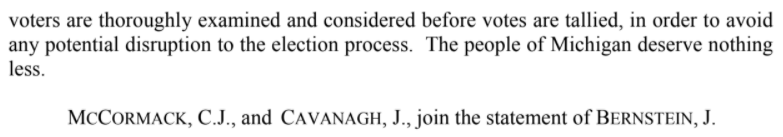 More from Justice Bernstein's dissent.