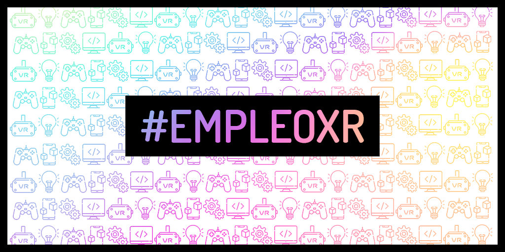 #EmpleoXR se buscan expertos en WebXR, WebGL, three.js, Javascript orientado a visualización en entornos 3D, React... Más info por privado 😉
