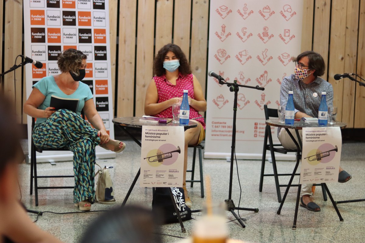 fnexe's tweet photo. 💜La @fnexe volem agrair-vos l'assistència a la presentació de '#Demos13: Música popular i feminisme: estratègia per al canvi’, de @Reis_G_P.
➡️La intersecció de la #gestiócultural i el #feminisme és més necessària que mai!
📸Prompte vídeo-resum i galeria de fotos al complet.🥰 https://t.co/KC5wDuynWg