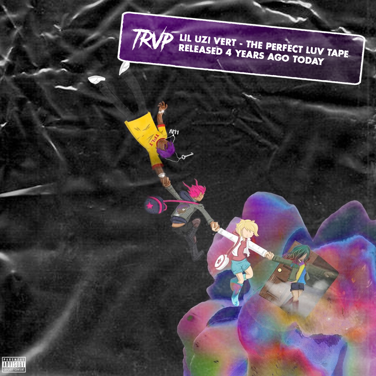 4 years ago today, #LilUziVert released his mixtape "The Perfect LUV Tape" 💿
