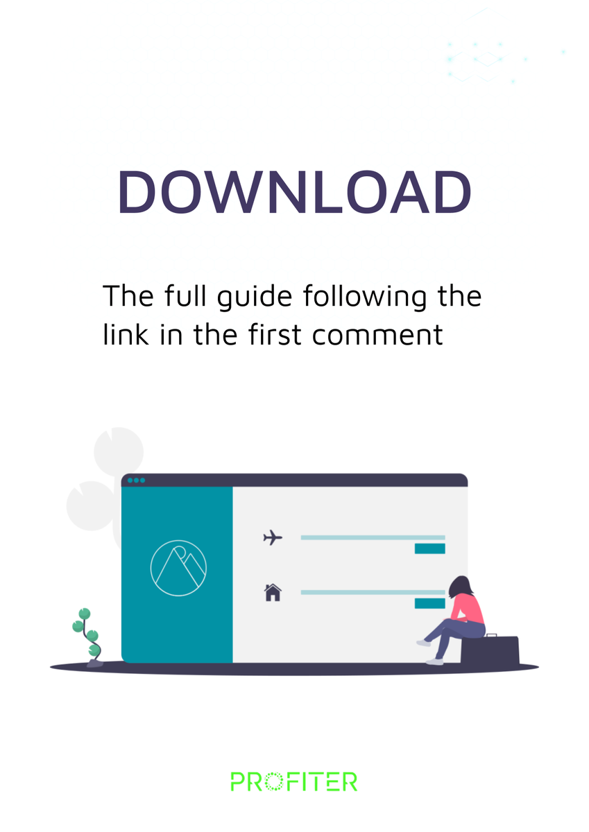 In <a href="/ProfiterGain/">Profiter</a> we're committed to helping businesses with their sales.
One of the most efficient sources of acquisition of #revenue in the hospitality industry is GoogleHotelAds

We wrote an extensive #guide to these sales channels.

Here the full guide: bit.ly/3feLDmb