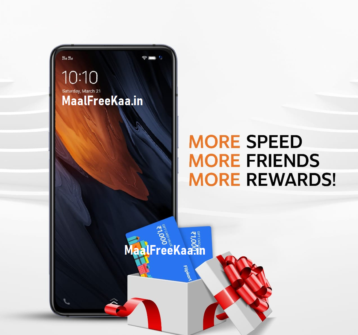 MaalFreeKaa's tweet photo. #ReferEarn #ReferEarnRepeat #Refer And Both are Get FREE Assured Gift Voucher Rs 1000 #iQOOReferral #iQOO
More Detail #MaalFreeKaa
https://t.co/rsivvbKss3 https://t.co/UPoc1KGxUA