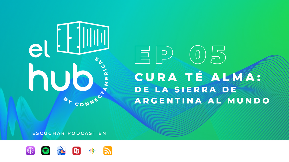 connectamericas's tweet photo. ¡Nuevo episodio del podcast #ElHub! Belén Avico fundó @CURATEALMA en Argentina 🇦🇷, la primera marca de ese país súper premium en competir con tés 🫖 de China o India en Europa y cuenta cómo creció sus ventas pese a la crisis por #Covid19 hasta un 400% https://t.co/J4R6Lu84KR https://t.co/5h3VVm9xTb