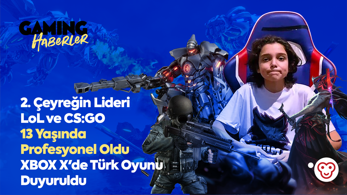 digitalegame's tweet photo. 📰Yeni ve güncel haberlerle oyun dünyasından derlediğimiz 'Gaming Haberler' #DigitaleGaming #YouTube kanalımızda YAYINDA!

🔗https://t.co/eZQYoBapzv

#CSGO #XBOX #LoL  #DigitaleGame #GamingHaberler https://t.co/bkjOZCmhIy
