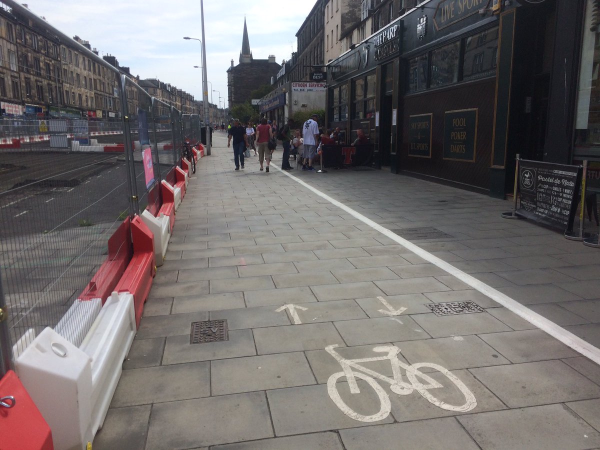 Leith Walk - lovely! But only pubs open. Don’t feel like a pint yet.