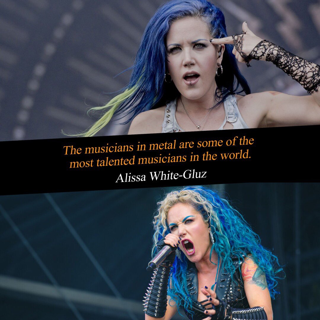 ARCH ENEMY vokali ALISSA WHITE-GLUZ, 35 ya  nda. Happy Birthday 