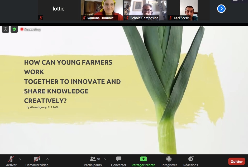 Franjo from Croatia introduced the topic for BOND’s Young Farmers Forum final workshop. Important issues were raised such as digitalization on data ownership, the aims of innovation and the role of young farmers in the innovation process bit.ly/BonYFn #BondProject