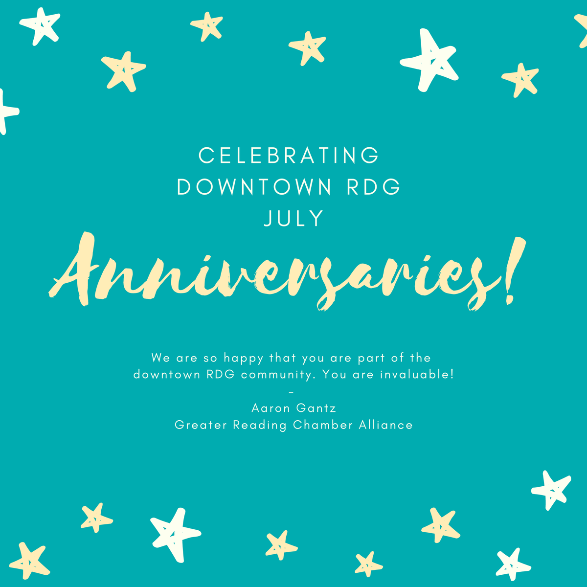 downtownreading's tweet photo. Help us wish these #downtownRDG businesses a happy anniversary this month 👏🎉 @CravingsHome 1 year at 50 N 5th Street! | @SauconyBeer 1 year at Franklin Street Station! | Liberty Environmental 16 years in downtown RDG now in 505 Penn Street! https://t.co/Mcz80WBeXB