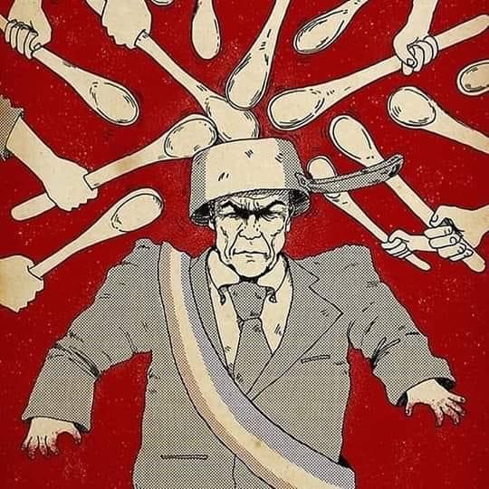 Elayun6's tweet photo. Hoy se mete ruido señores,hoy los cacerolazos van a ser más fuertes que nunca, el pueblo se levanta con ganas de hacerse sentir que aún no los calla este gobierno nefasto.
#CacerolazoNacional 
#RenunciaPiñera 
#elpueblounidojamasseravencido 
#hastaqueladignidadsehagacostumbre https://t.co/I7rLY6E5oR